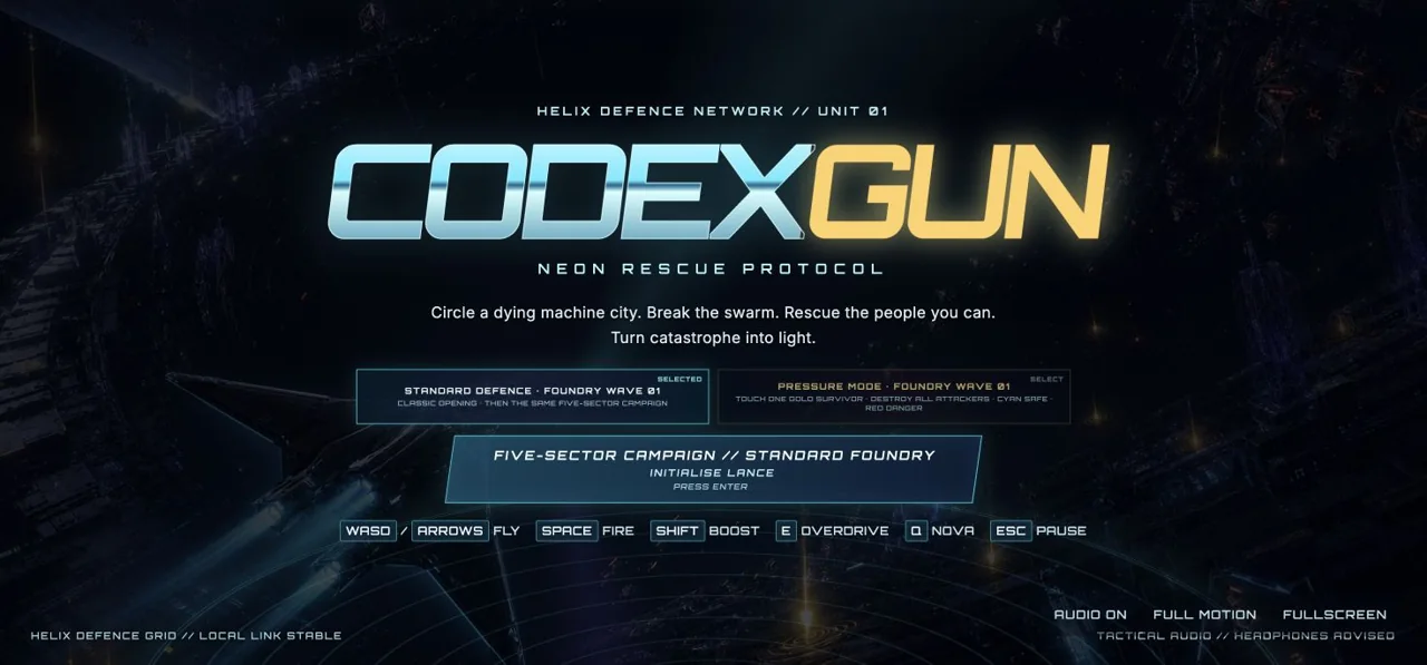 Codexgun game