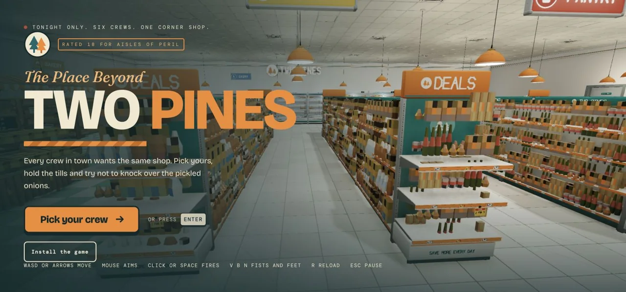 The Place Beyond Two Pines game